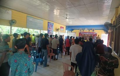 Polsek Giri Mulya Hadiri Kegitaan Musyawarah Perencanaan Pembangunan di Desa Suka Makmur