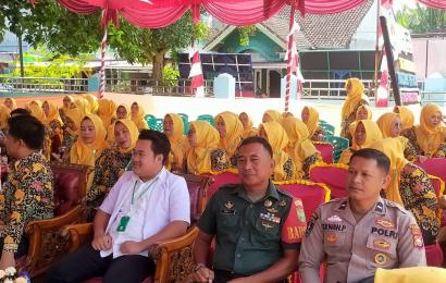 Bhabinkamtibmas Polsek Kaur Selatan Hadiri Pembukaan Re-Akreditasi Puskesmas Bintuhan 