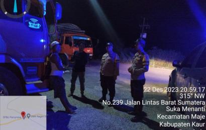 Hindari Kejahatan 3C Serta Premanisme, Personel Polsek Maje Patroli KRYD  