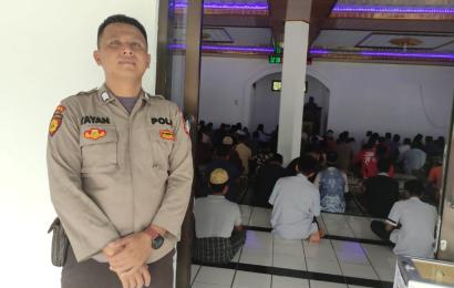 Antisipasi Gangguan Kamtibmas, Polsek Giri Mulya Lakukan Pengamanan Ibadah Shalat Jumat