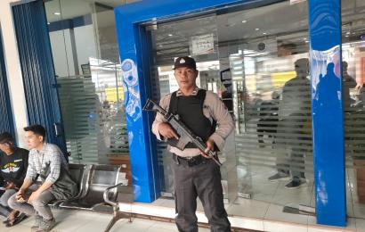 Bentuk Pelayanan Polri dalam Pengamanan Bank BRI, Guna Tingkatkan Keamanan dan Kenyamanan Nasabah