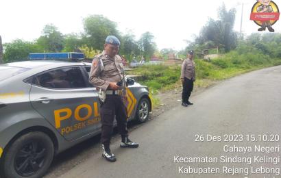 Cegah Tindak Pidana dan Tingkatkan Keamanan, Polsek Sindang Kelingi Gelar Patroli Rutin