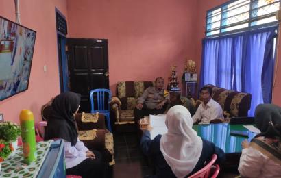 Kapolsek Kota Manna Hadiri Kegiatan Mini Lokakarya Stunting Tingkat Kecamatan Passr Manna Tahun 2024