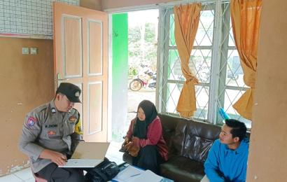 Kerja Sama Polsek Kabawetan dan PPK Serta Panwascam Ciptakan Sitkamtibmas Jelang Pemilu Damai dan Aman