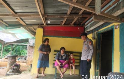 Patroli Siang Personel Polsek Semidang Alas Maras Antisipasi Tindak Pidana 3C