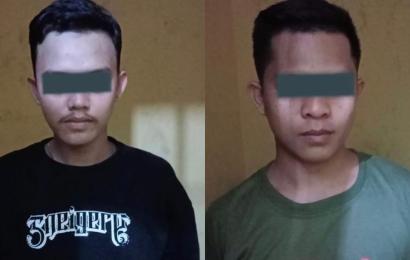Kurang dari 1x 24 Jam Dua Tersangka Pengeroyokan Diciduk Polsek Kota Manna 