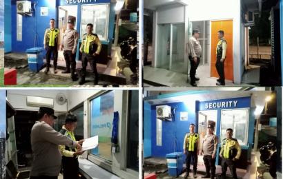 Ciptakan Sitauasi Kamtibmas yang Aman, Polsek KSKP Pulau Baai Patroli Malam