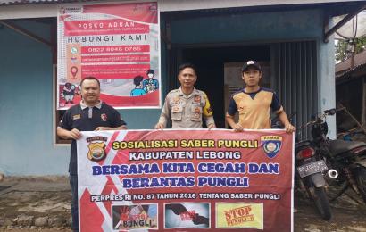 Cegah Pungli, Polsek Rimbo Lebong Tengah Sosialisasi di Kantor Bawaslu 