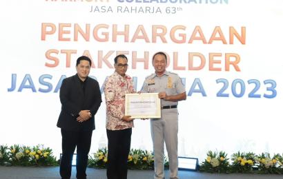 63 Tahun Jasa Raharja Berikan Penghargaan Kepada Stakeholders dan Mitra Kerja yang Konsisten Mendukung Tugas dan Fungsi Perusahaan