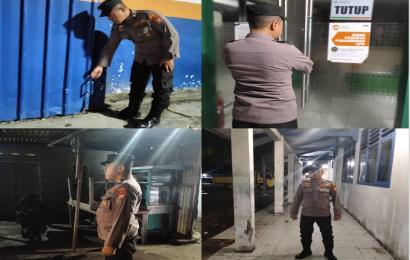 Berikan Rasa Aman kepada Warga di Wilkum Polsek KSKP Pulau Baai Gelar Patroli Pagi 