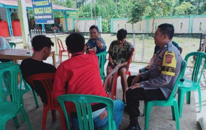 Tanggapi Keluhan Secara Langsung Bhabin Polri dengan Warga Binaannya, Polsek Manna Adakan Minggu Kasih 