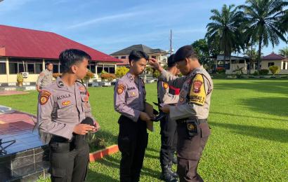 Pimpin Apel Pagi, Kapolres Ajak Personel Jaga Hubungan Baik dengan Seluruh Lapisan Masyarakat