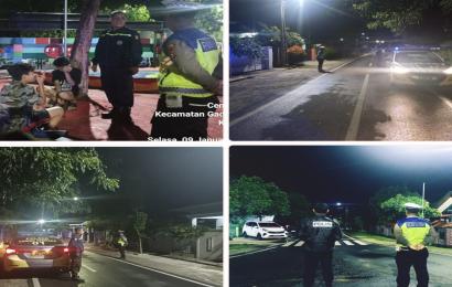 Cegah dan Tindak Ranmor yang Menggunakan Knalpot Brong, Polsek Gading Cempaka Patroli di Perumahan Warga  