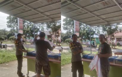 Bhabinkamtibmas Polsek Selebar Sambangi Toko Sembako Serta Sampaikan Pesan Kamtibmas