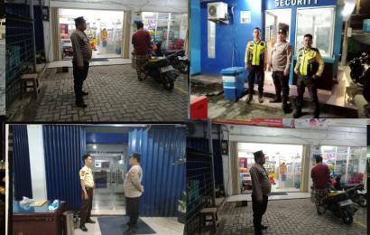 Cegah Potensi Kejahatan, Polsek KSKP Pulau Baai Patroli Malam 