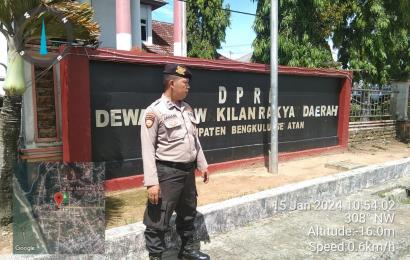 Satgas Preventif OMB Polres BS,  Patroli Sambang dan Sampaikan Imbauan Kamtibmas 