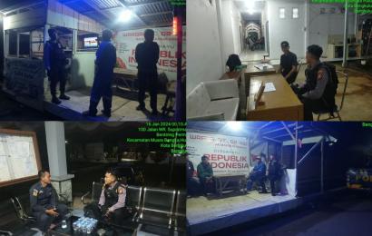 Sambangi Kantor KPU Kota Bengkulu, Personel Sat Samapta Cegah Tindak Pidana 3C