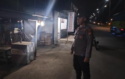 Patroli di Seputaran Pelabuahan, Polsek KSKP Pulau Baai Cegah Aksi 3C 