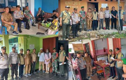 Kapolsek Ratu Agung Pimpin Pengamanan Pembacaan Putusan Sita Eksekusi Perkara oleh Pengadilan Agama Bengkulu
