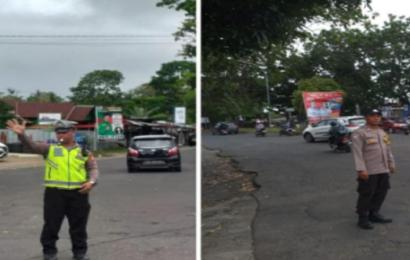 Berikan Pelayan Terbaik kepada Masyarakat Polsek Gading Cempaka Laksanakan Pengaturan Lalu Lintas Pagi