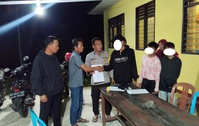 Problem Solving, Bhabinkamtibmas Polsek Lebong Selatan Mediasi Kasus Pencurian Setandan Pisang