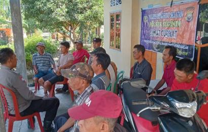 Mendengar Keluhan Warga Binaan Secara Langsung, Polsek Seginim Gelar Jumat Curhat di Desa Binaan