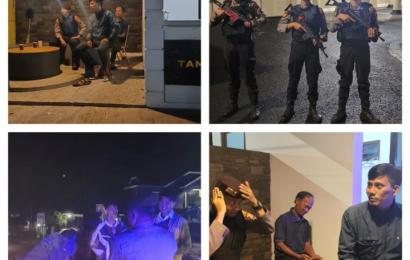 Patroli Mobiling, Sat Samapta Samapta Sambangi Rumdin Polda dan Komplek Perkantoran PU