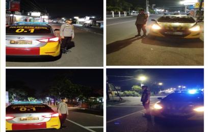 Antisipasi Gangguan Kamtibmas Tindak Pidana 3C Polsek Ratu Agung Patroli Keliling 