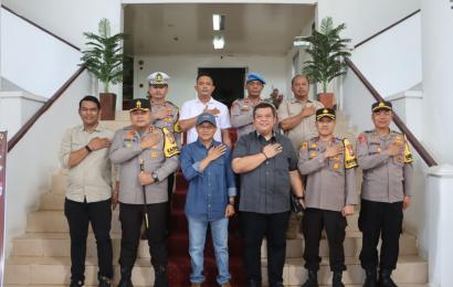 Silaturahmi, Kapolres Kepahiang dan Bupati Serta Ketua DPRD, Sepakat Ciptakan Pemilu 2024 Aman dan Damai