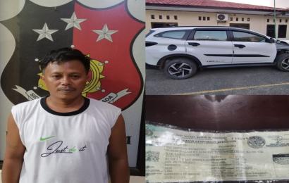 Gelapkan Toyota Rush, Warga Ketahun Ditangkap Polsek Kampung Melayu