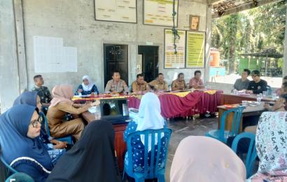 Kapolsek Talo Mediasi Tentang Permasalahan PAUD Kasih Bunda Didesa Penago