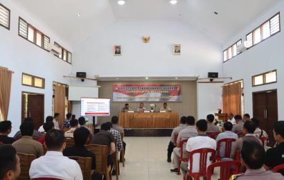 Polres Lebong Terima Asistensi Penanganan Perkara dari Bagwasidik Ditreskrimum Polda Bengkulu