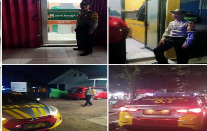 Patroli Dialogis, Personel Polsek Kampung Melayu Sampaikan Imbauan Cegah Gangguan Kamtibmas 