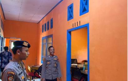 Patroli Ops Mantap Brata Nala, Sat Samapta Polres Seluma Sambangi Kantor KPU dan Bawaslu 