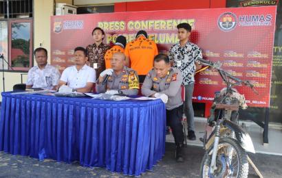Tim Opsnal Sat Resnarkoba Polres Seluma Tangkap Sopir Expedisi Terkait Kepemilikan Sabu  