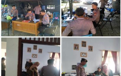 Patroli Mobiling, Personel Sat Samapta Polresta Bengkulu Sambangi KPU dan Bawaslu Kota Bengkulu  