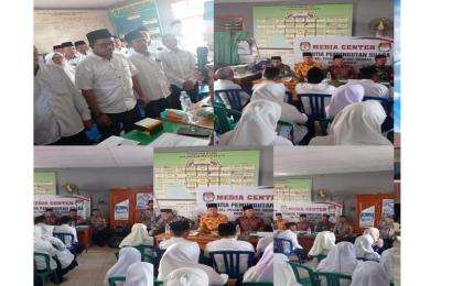 Bhabinkamtibmas Polsek Selebar Hadiri Pelantikan KPPS di Kecamatan Selebar