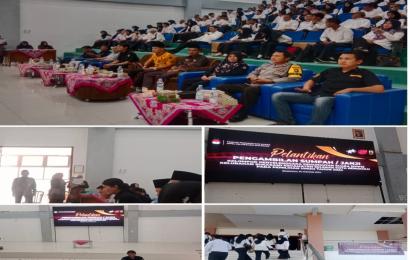 Hadiri Pelantikan KPPS Kelurahan Sukarami, Bhabinkamtibmas Imbau Jaga Netralitas Ciptakan Pemilu Damai dan Kondusif