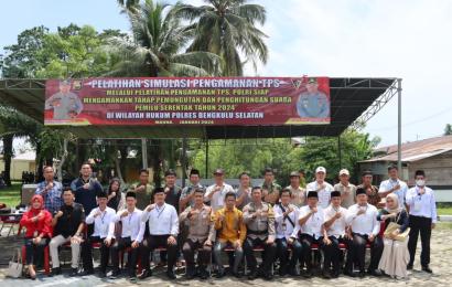 Polres BS Adakan Simulasi Pengamanan Pemilu 2024