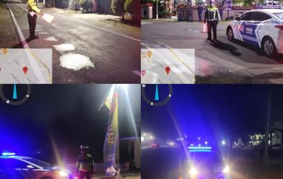 Patroli Blue Light Cegah Tindak Kejahatan Malam Hari 