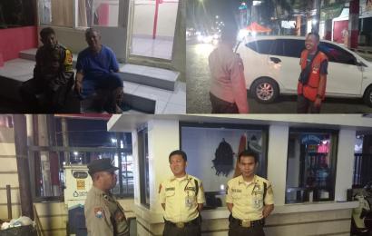 Polsek Ratu Samban Berikan Rasa Aman Lewat Patroli Malam di Obvit 