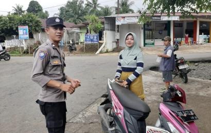 Patroli KRYD, Polsek Semidang Alas Sampaikan Larangan Membuka Lahan dengan Dibakar 