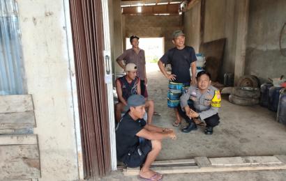 Sinergitas TNI-Polri, Polsek Kedurang dan Koramil Manna  Kodim 0408 BSK Laksanakan Patroli Dialogis Bersama 
