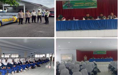 Poslek Gading Cempaka Hadiri Kegiatan Program unggulan TNI AD di Wilkum 