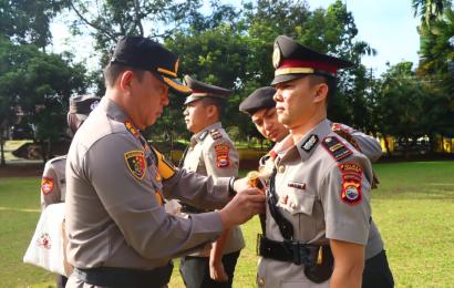 Kapolres Lebong Pimpin Sertijab Kasatres Narkoba