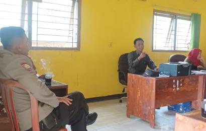 Kasat Binmas Cooling System Dengan Sambang Warga Guna Wujudkan Kamtibmas yang Kondusif Jelang Pemilu