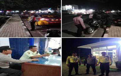 Personel Polsek Kampung Melayu Patroli Dialogis, Ciptakan Harkamtibmas Kondusif 