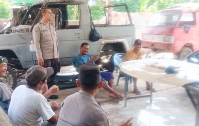 Polres BS Cooling System Sambang Warga Padang Jawi Guna Wujudkan Kamtibmas yang Kondusif