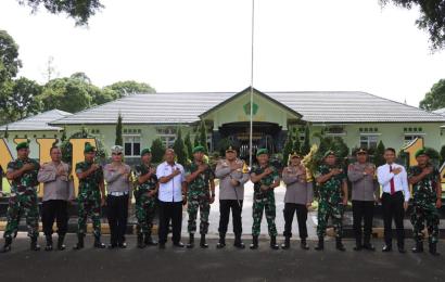 Kapolres Kepahiang Silaturahmi ke Batalyon Infantri 144 Jaya Yudha untuk Menjaga Sinergitas Tni-Polri