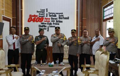 Jaga Sinergitas, Kapolres Kepahiang Silaturahmi ke Dandim 0409 R/L